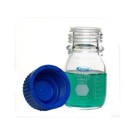 Dwk Life Sciences Kimcote Bottle, 100ml, 4/PK 218200